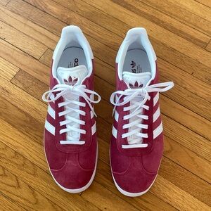 Adidas Gazelle maroon, men’s size 12